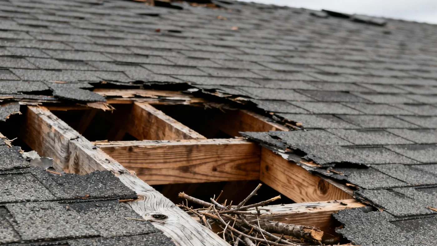 Storm Damage Roof Repair in Ogden, UT