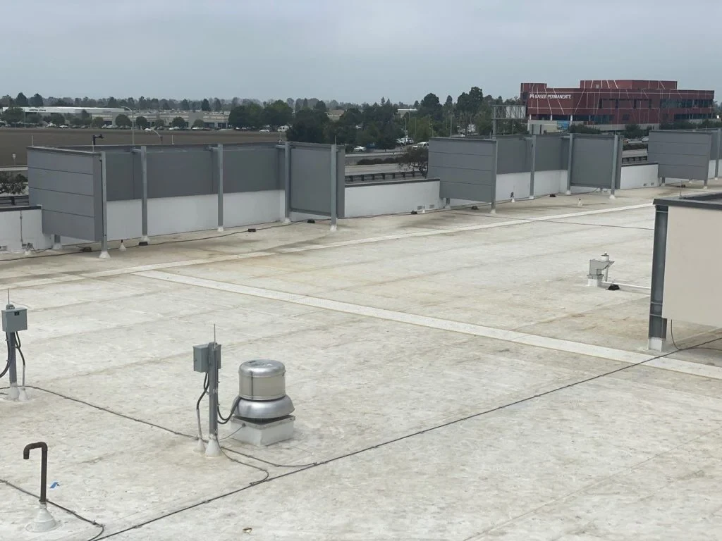 Commercial flat roof in Northern Utah